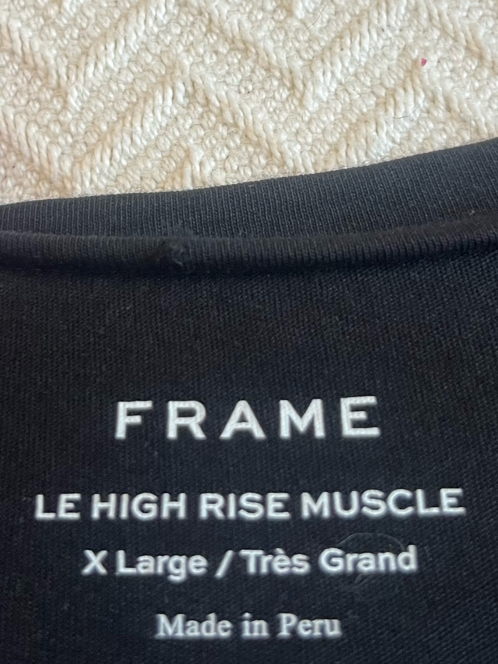 Frame Le High Rise Muscle Tee - Picture 3 of 8